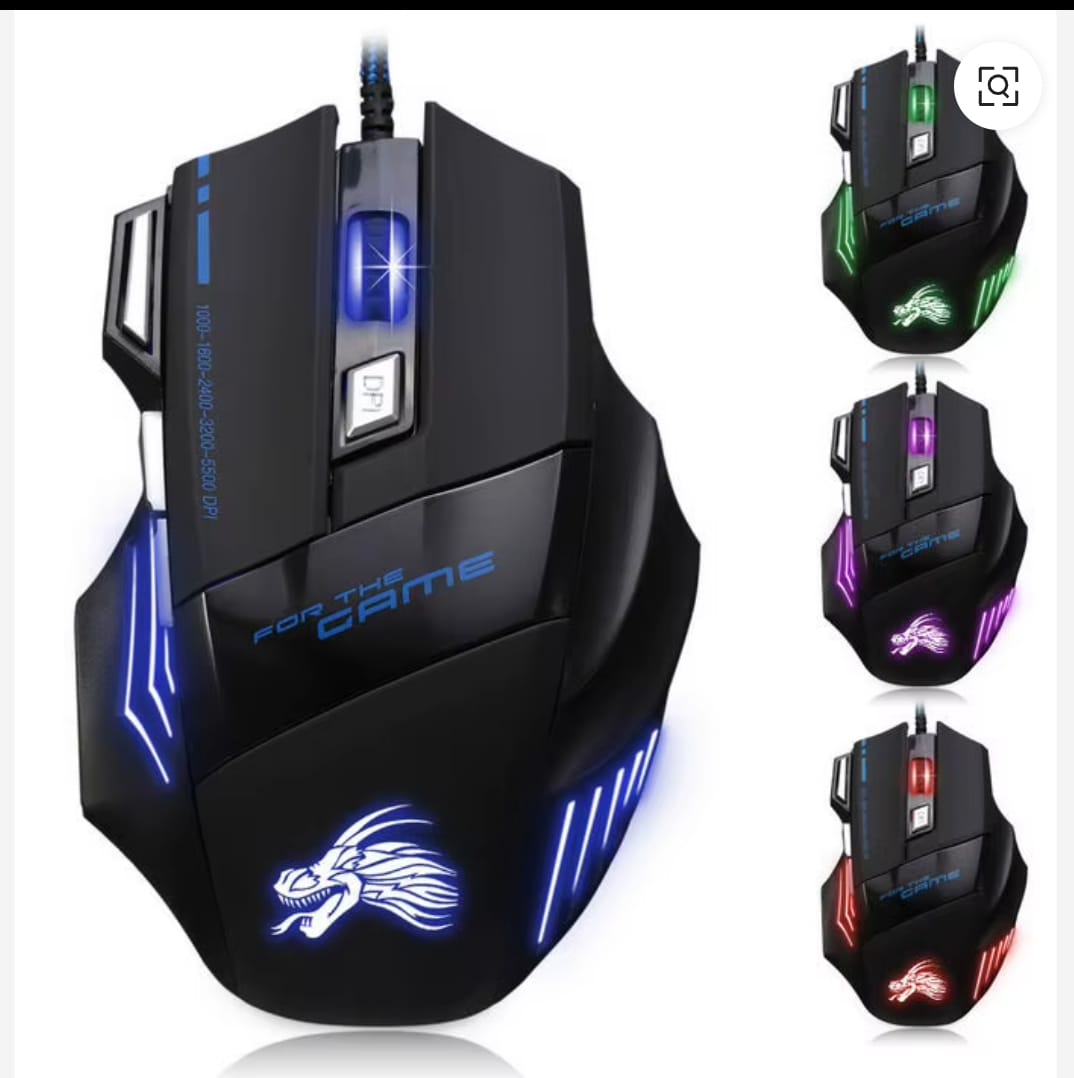 SOURIS GAMER FILAIRE RGB