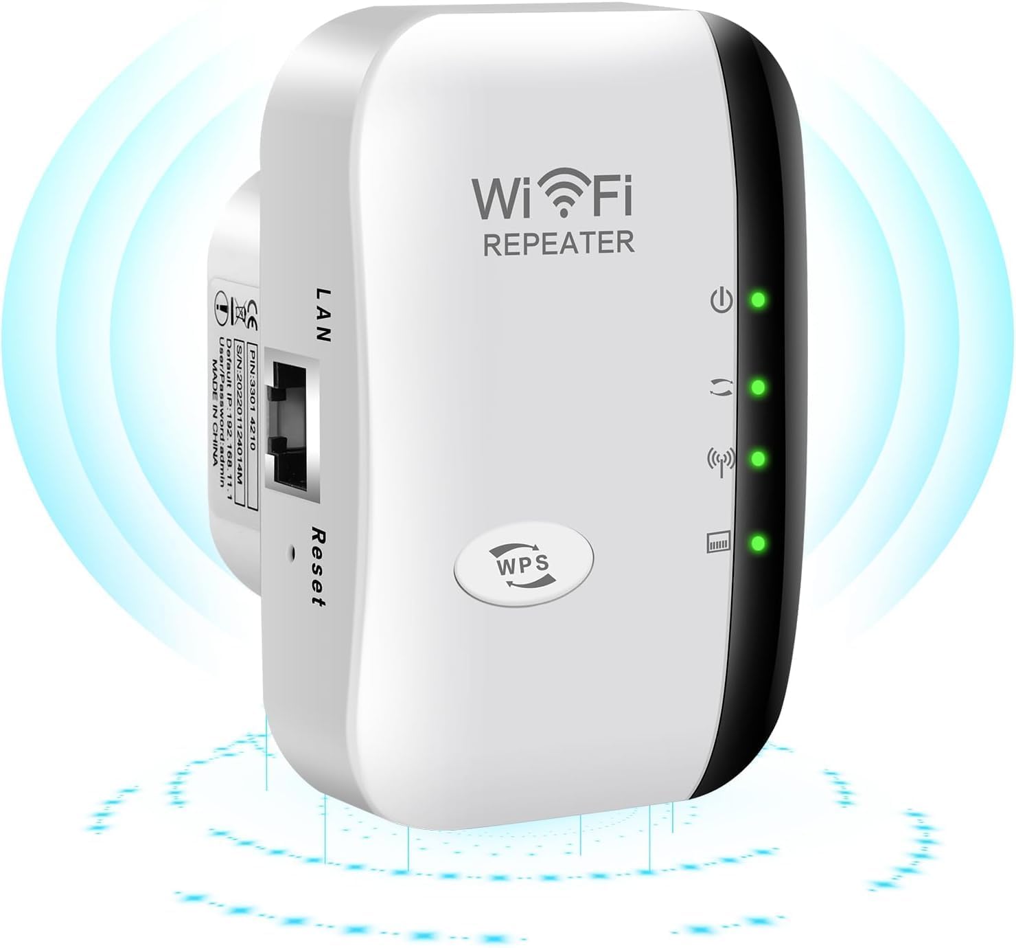 Répéteur WiFi WLAN Extender 300 Mbit/s — couverture wifi partout