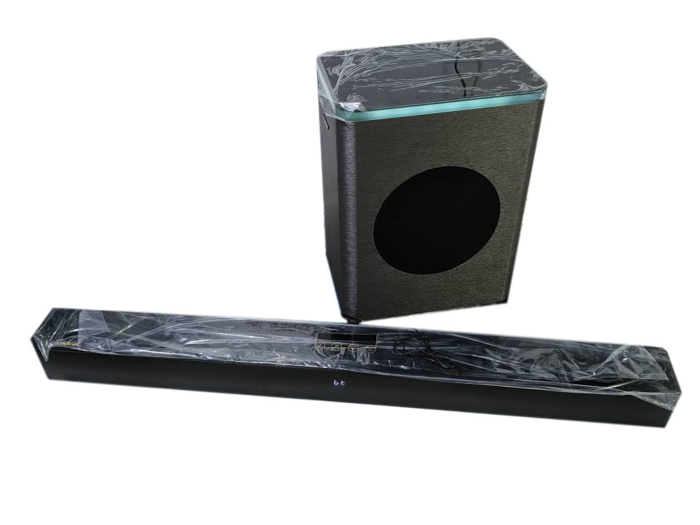 Barre de son avec subwoofer BT/USB/FM - 70W