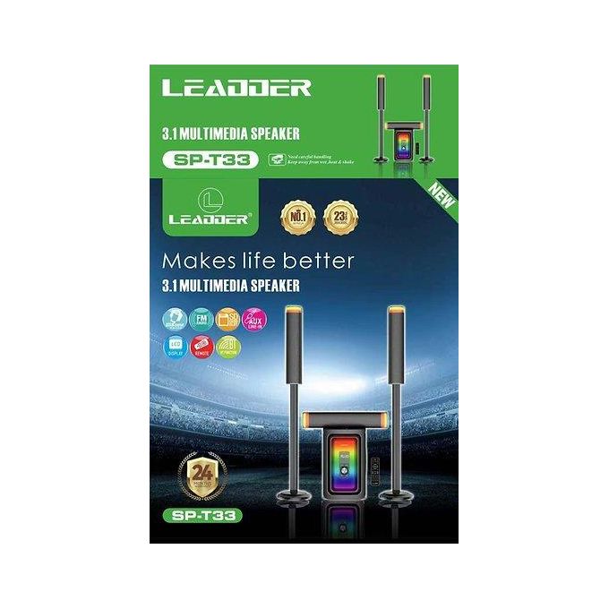 Home cinéma Leadder BT/USB/SD/FM 3.1 SP-T33