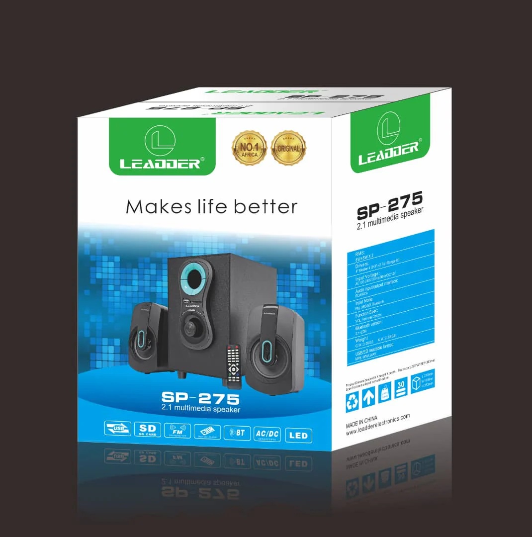 Mini chaîne LEADDER SP-275 BT/UB/SD/FM 25W