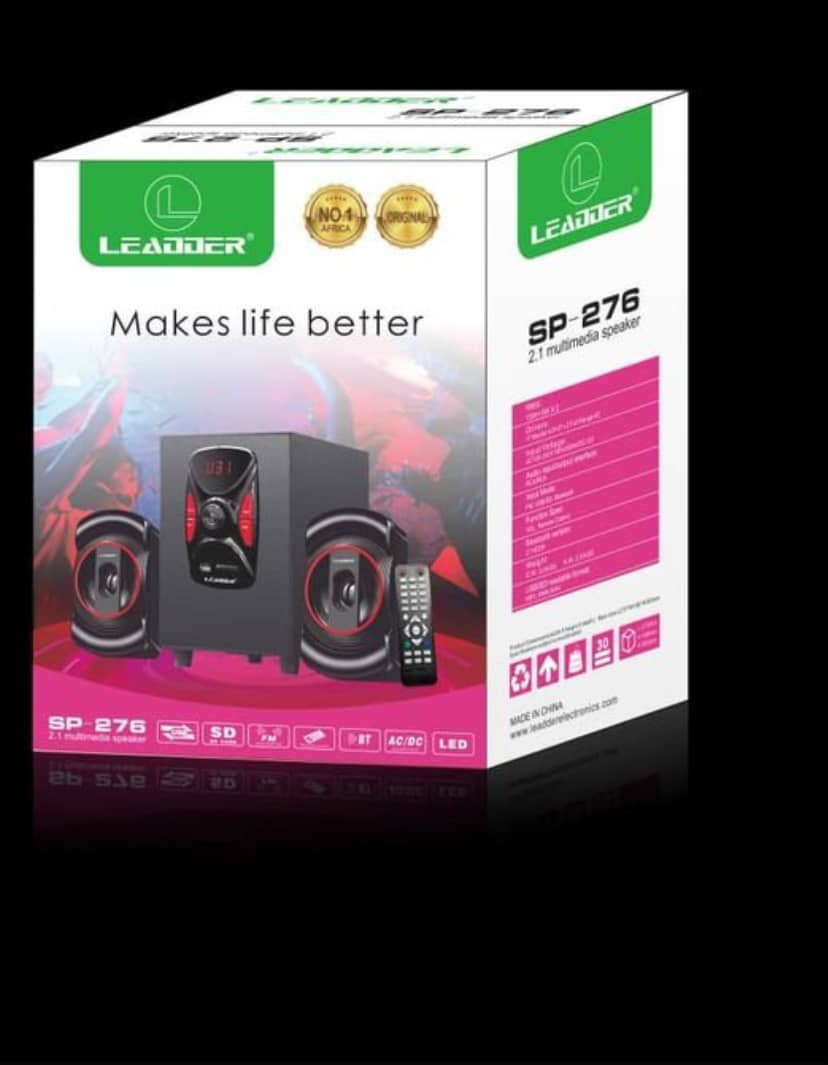 Mini chaîne LEADDER  SP-276 – son puissant et design compact