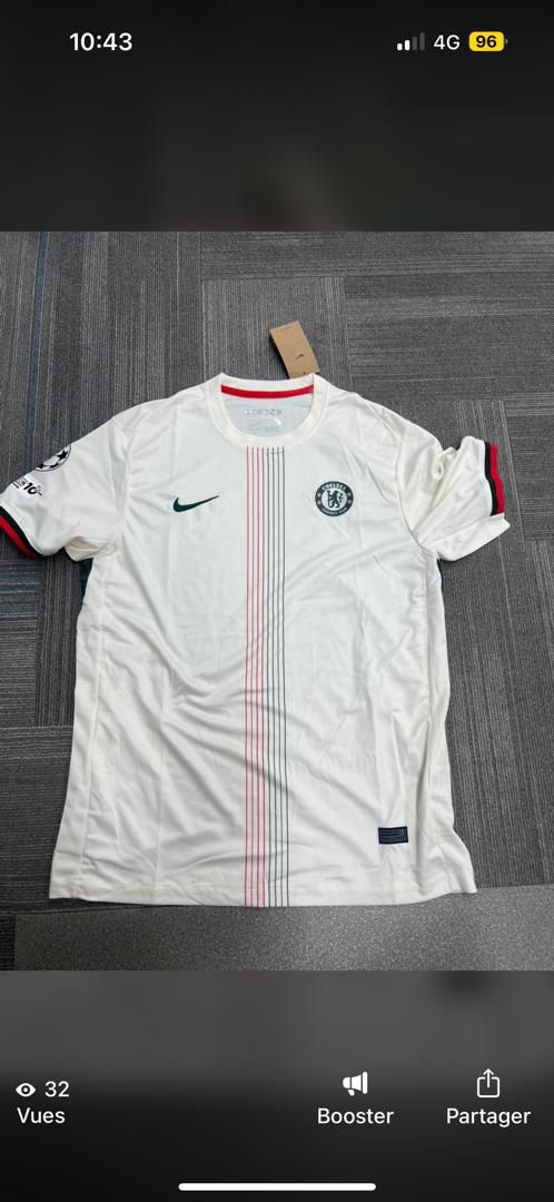 Maillot blanc Chelsea